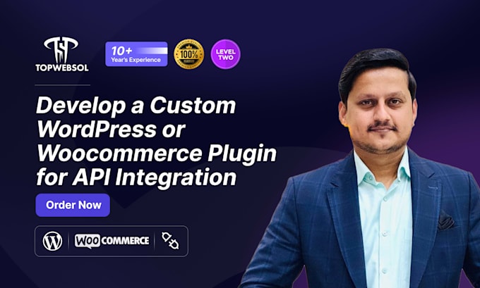 develop custom wordpress plugin woocommerce addon with API