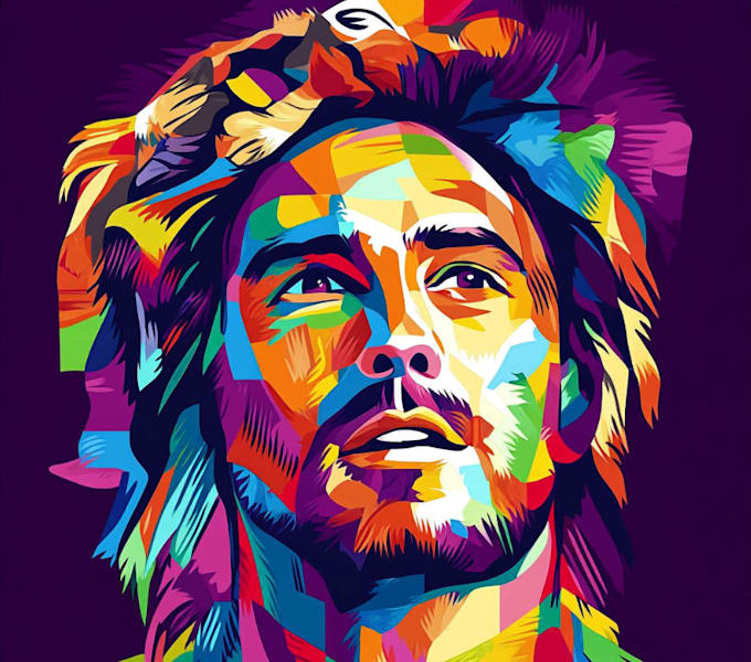 make a beautiful wpap pop art portrait