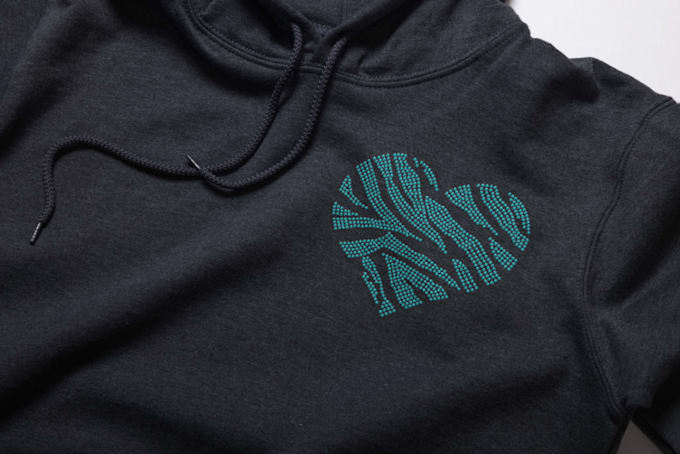 vectorise image low quality, create patterns and rhinestones