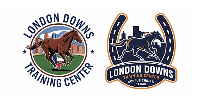 design an awesome horse training logo