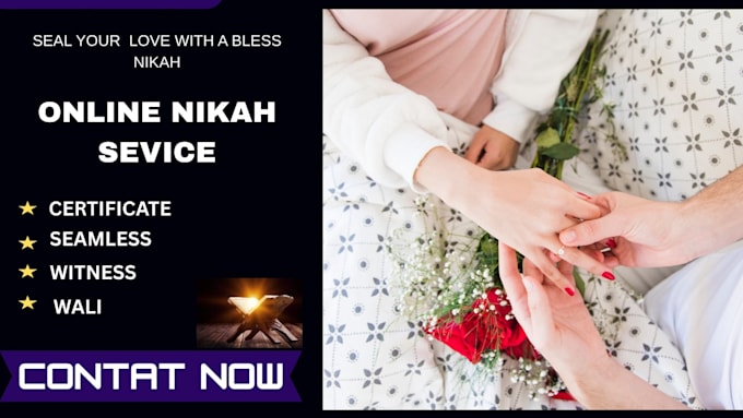 do online wedding nikah  with perfect certificate