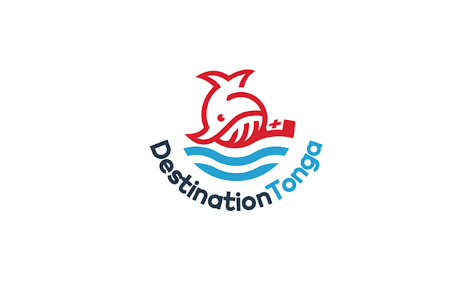 design traditional modern destination tonga logo