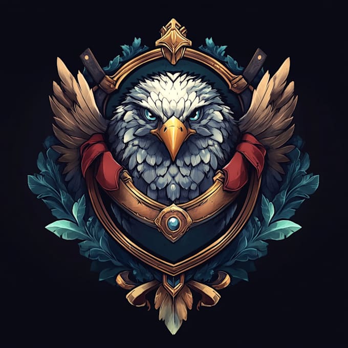 create a fantasy game logo