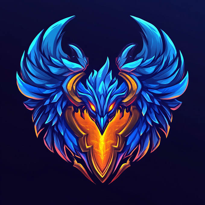 design unique fantasy character logo