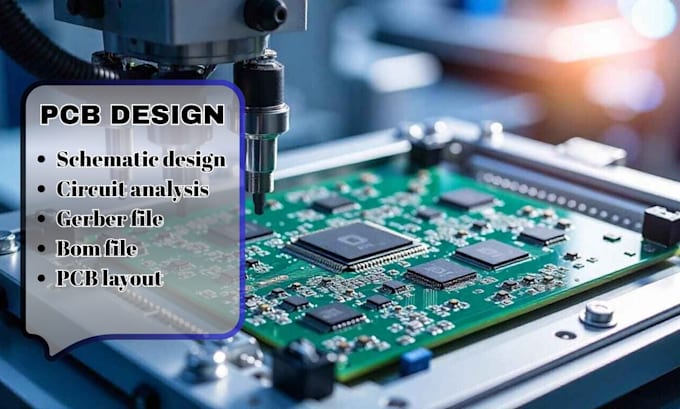 Design pcb schematic circuit in kicad easyeda by Ernest__walker | Fiverr