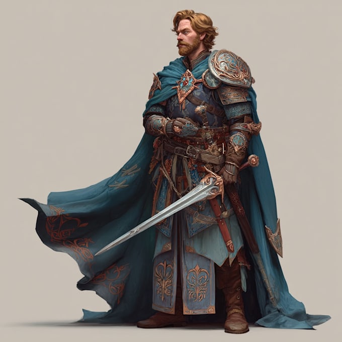 dnd character art and concept art
