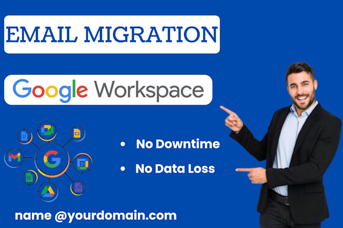 email migration or setup for google workspace microsoft365 and g suite