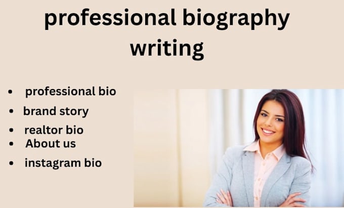 write an engaging and inspiring personal bio