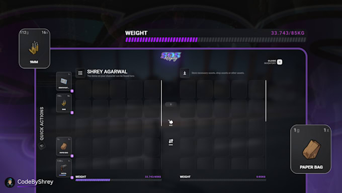 design inventory for your fivem server