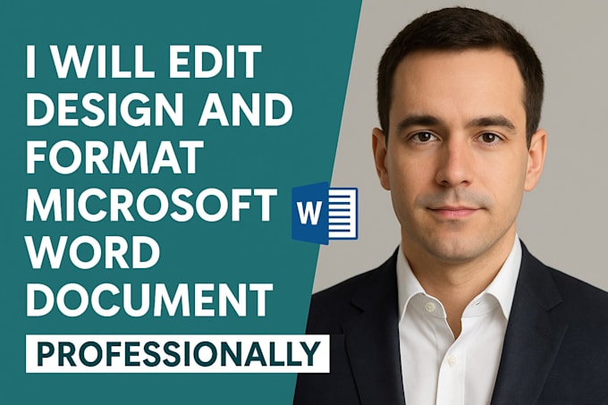 Format edit and design microsoft word document by Ellapromolly | Fiverr