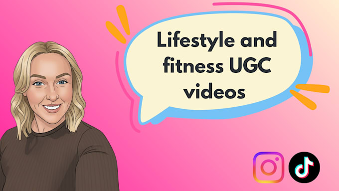 create lifestyle and fitness ugc videos for your business or product