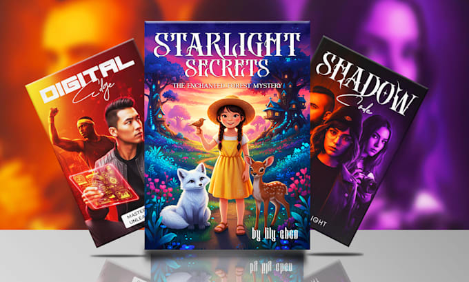 design a premium amazon KDP ebook and paperback cover