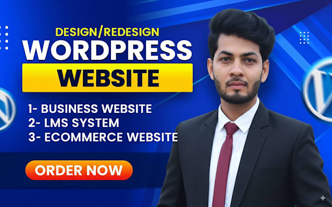develop wordpress business, lms, and ecommerce website