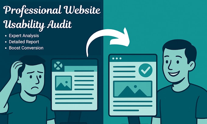 do website usability testing and audit to boost conversions