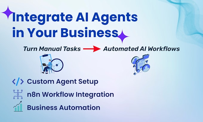Build custom ai agents for business automation by Yasirforu | Fiverr