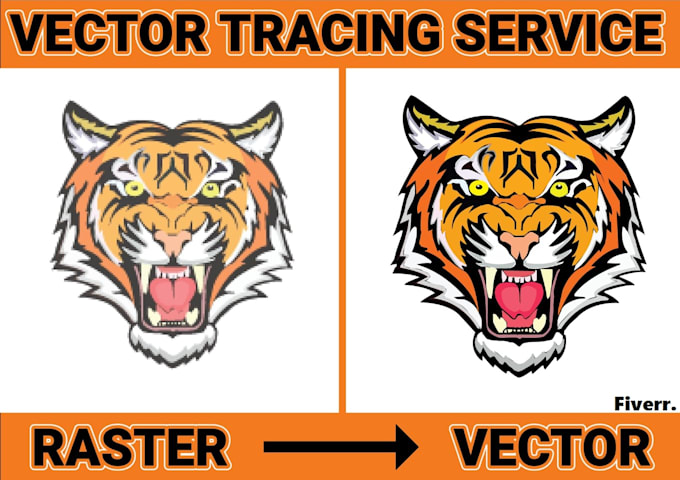 do vector tracing or convert to vector quickly