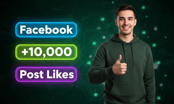 provide 1,000 facebook post likes