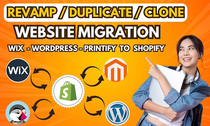 migrate woocommerce to shopify wix to shopify wordpress to shopify migration