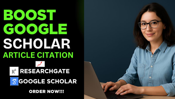 boost google scholar citation publish researchgate article backdate writing