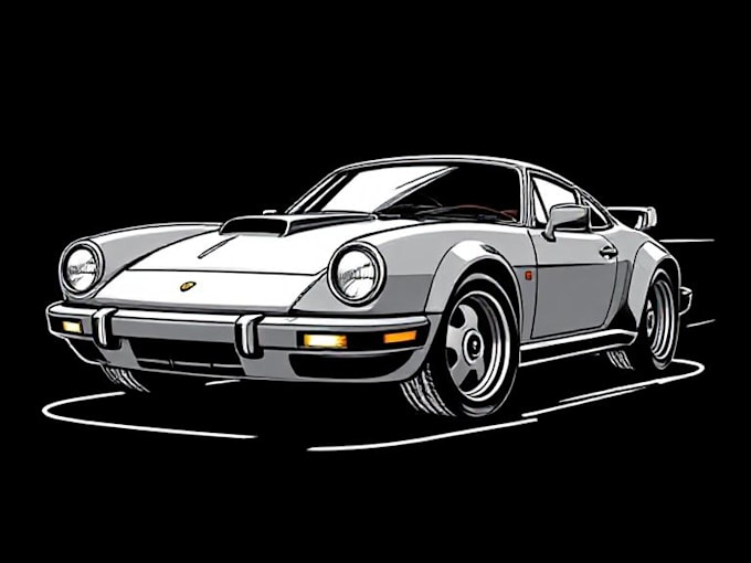 make detailed design car vector illustration