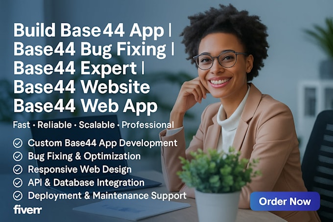build base44 app base44 bug fixing base44 expert, website, base 44 webapp