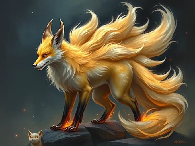 design fantasy creatures for you
