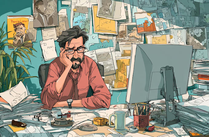 create political and editorial cartoons
