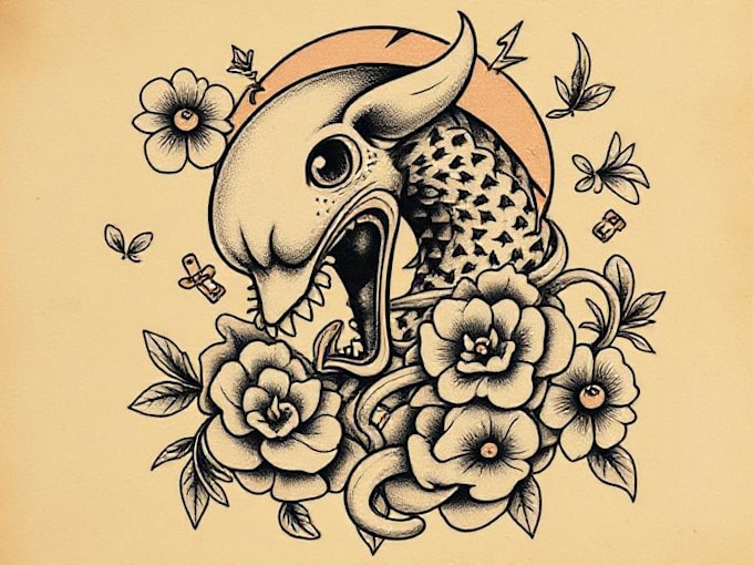 do neo traditional and oldschool tattoo designs