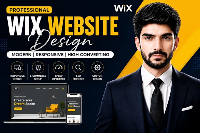 design, redesign, clone, and develop a professional wix website