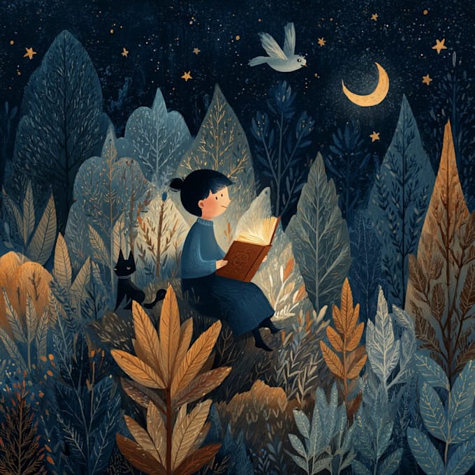 draw children book illustrations