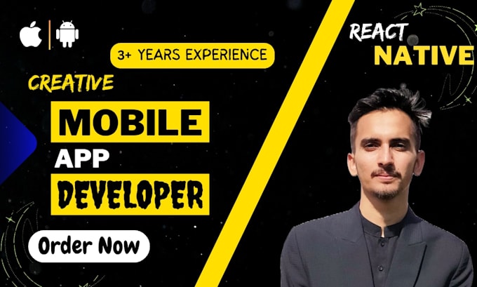 do mobile app development android and ios app development react native developer