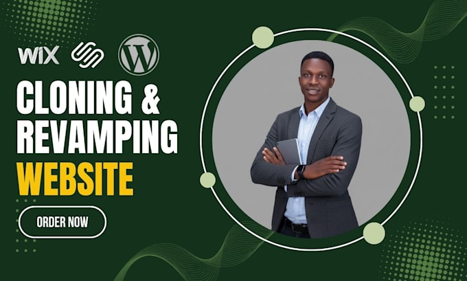 redesign, revamp, clone website, copy clone website and revamp wordpress website