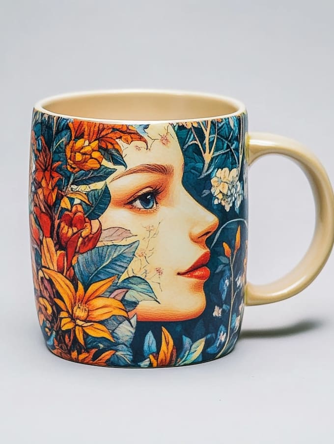 draw a mug or coffee mug design