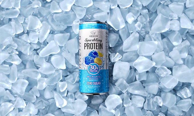 create a premium 3d animated beverage video animation