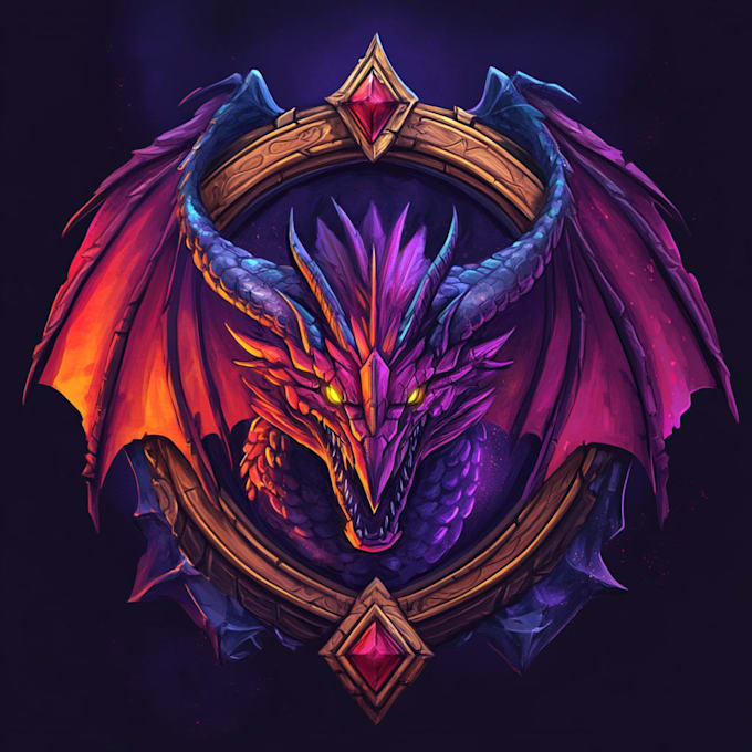do fantasy game logo