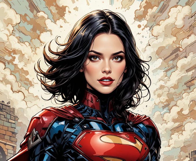 create professional manga, comic book, and superhero art