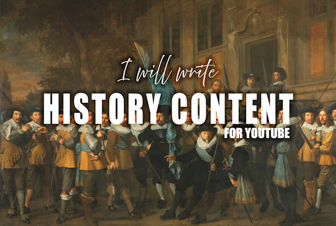 write history content for youtube video script