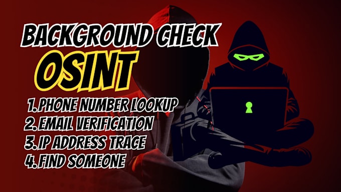 do osint background check private investigation US people search find someone