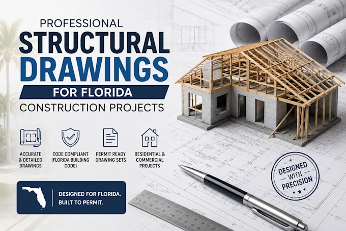design professional structural drawings for florida construction projects