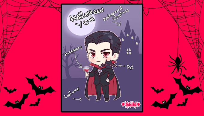 make a halloween chibi