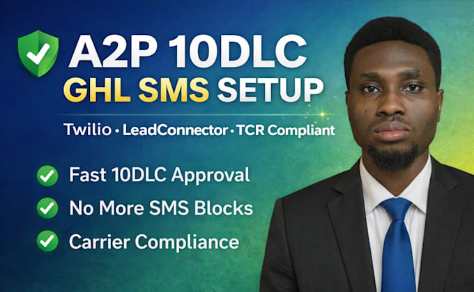 do a2p 10dlc registration, ghl automation, CRM, bulk SMS setup
