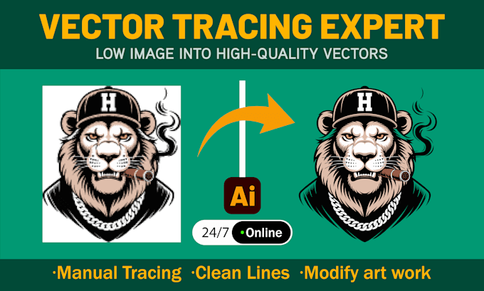 do vector trace, vector tracing, convert image to vector