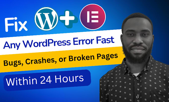 fix wordpress bugs, critical errors, elementor issues, and woocommerce problems