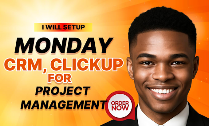 setup and automate your monday crm using monday com, make com and airtable