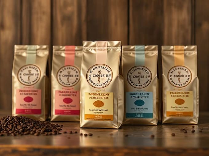 design premium coffee packaging