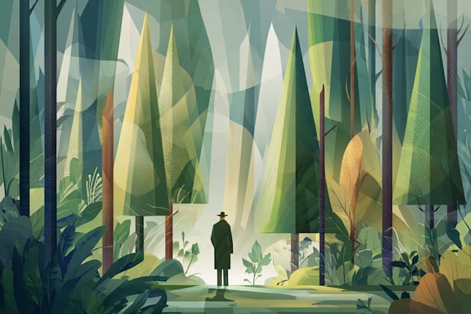 make vintage retro travel poster, vector art
