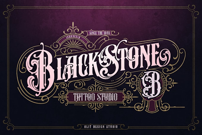 create awesome and gorgeous tattoo studio logo design