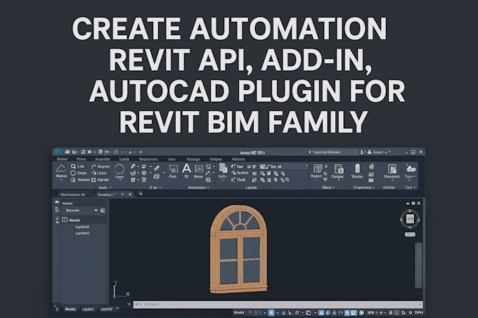 Create automation revit api, add in, autocad plugin for revit bim ...