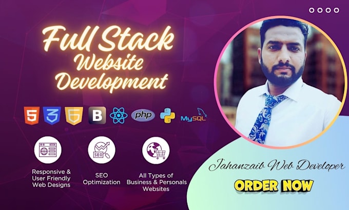 built brand, business, job portal, education, ecommerce, blog, portfolio website