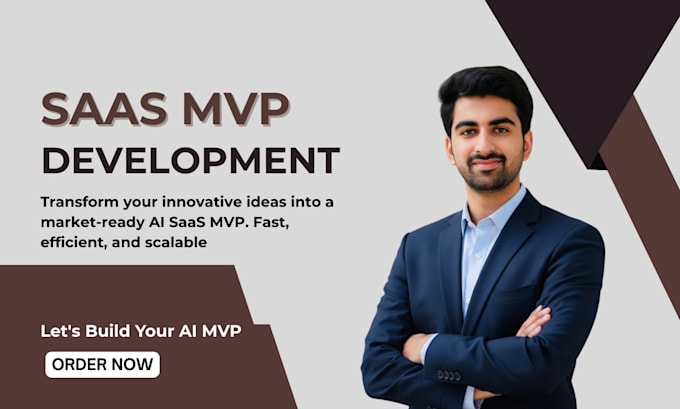 develop ai saas mvp using node, next js, python django